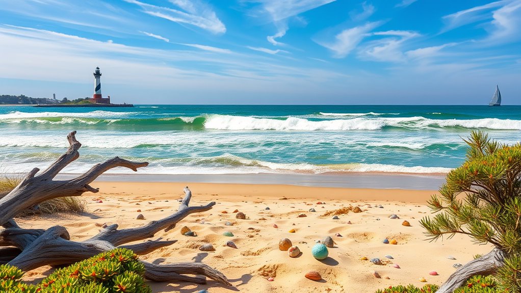 coastal beaches and attractions