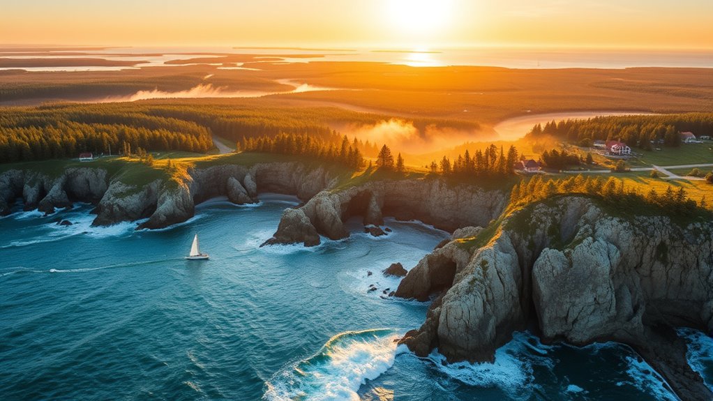 coastal trails and scenic vistas