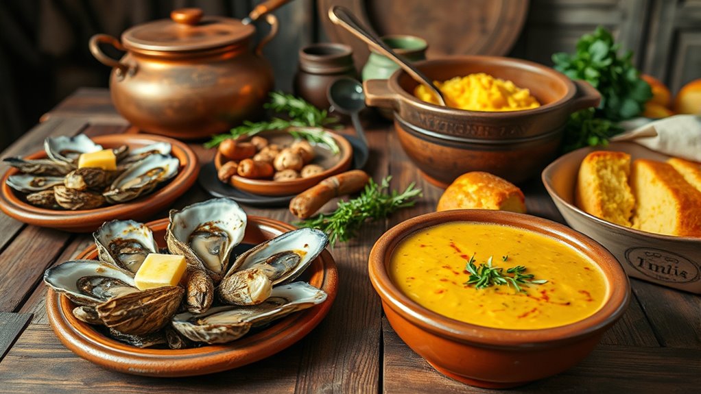 colonial cooking blending traditions