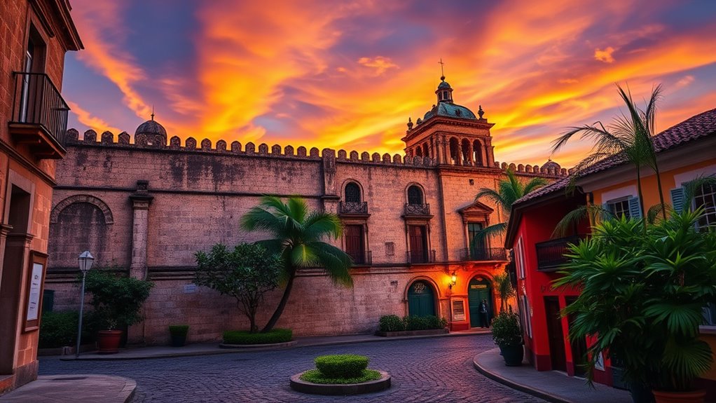 colonial landmarks and history