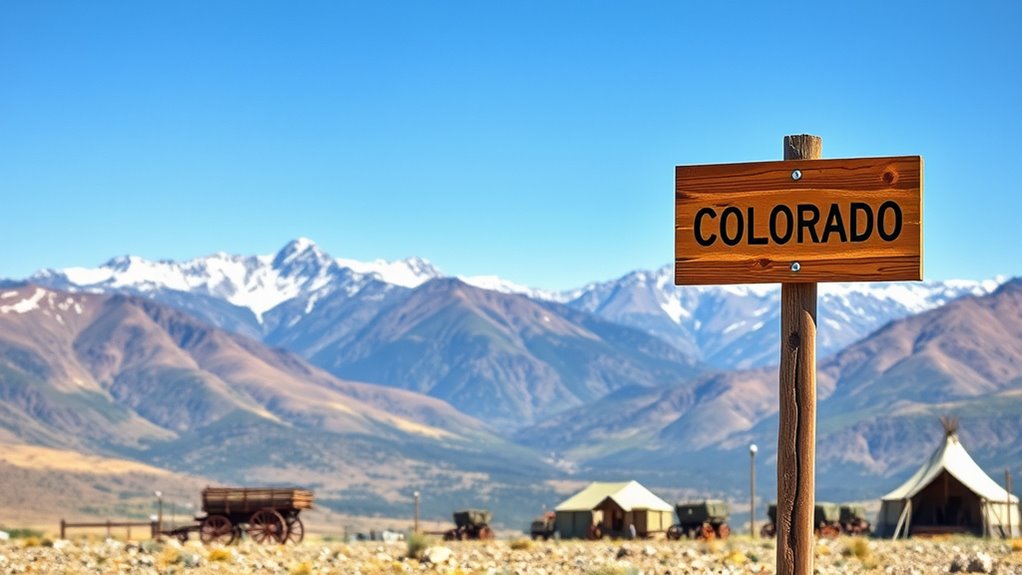 colorado s gold rush statehood