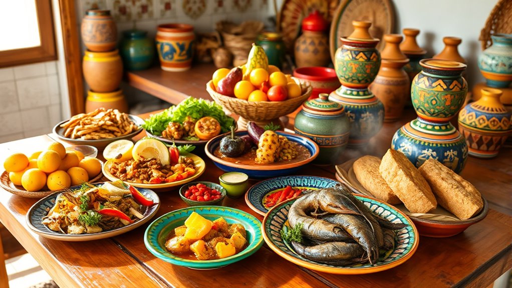 culinary fusion from diverse cultures