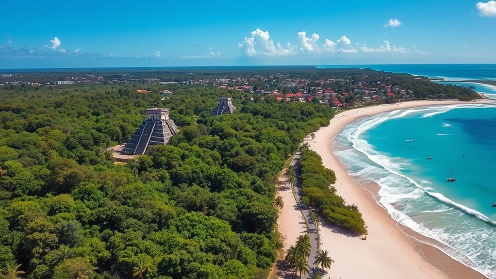 diverse central american attractions