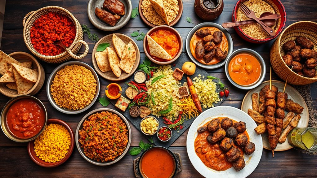 diverse communal flavorful traditions