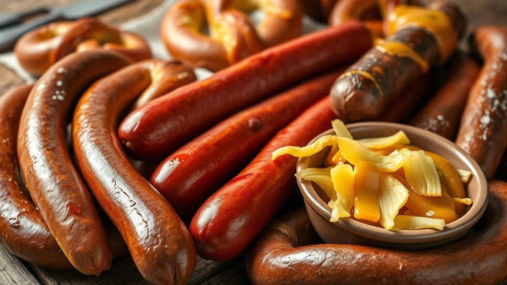 diverse german sausage traditions