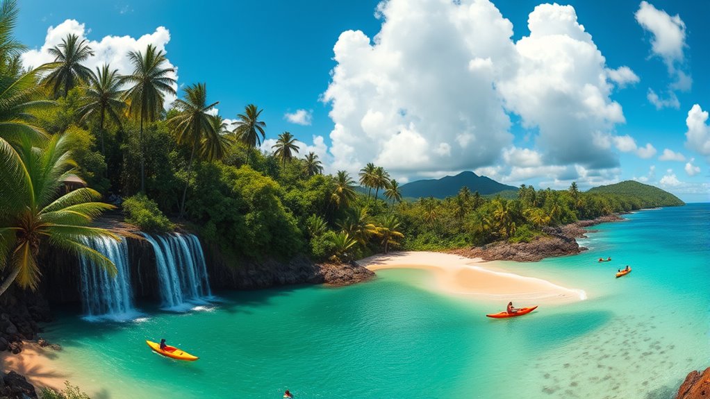 diverse island destinations and experiences