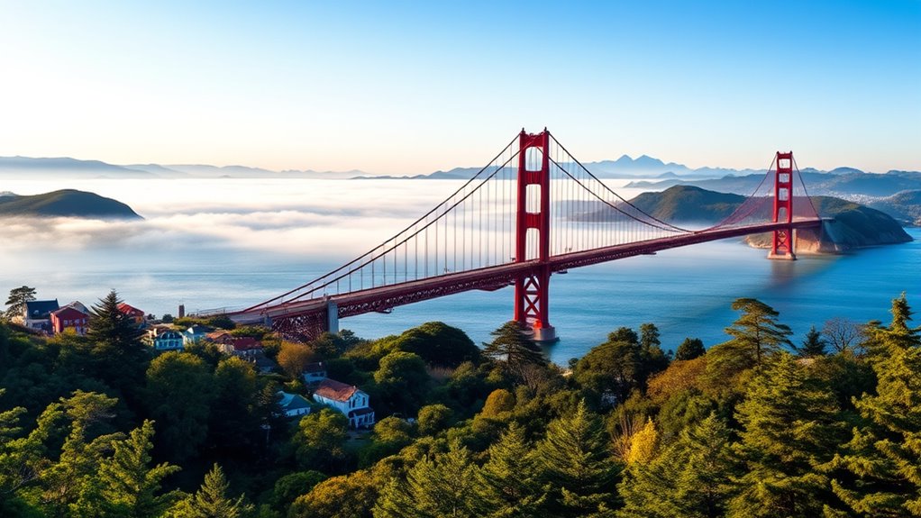 diverse landmarks and landscapes