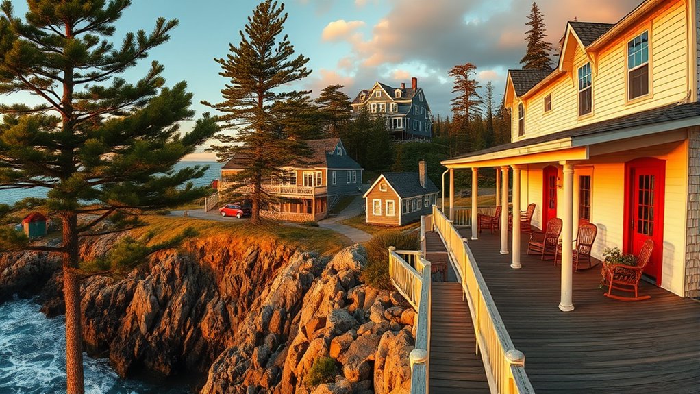 diverse maine lodging options
