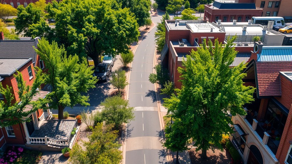 diverse neighborhoods and lodging