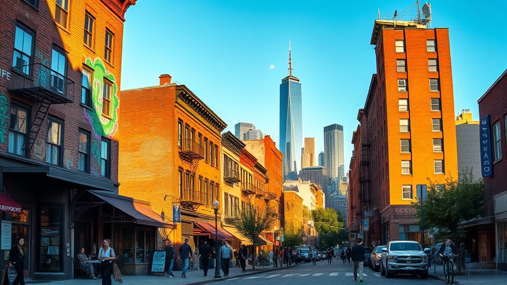 diverse neighborhoods with vibrant character