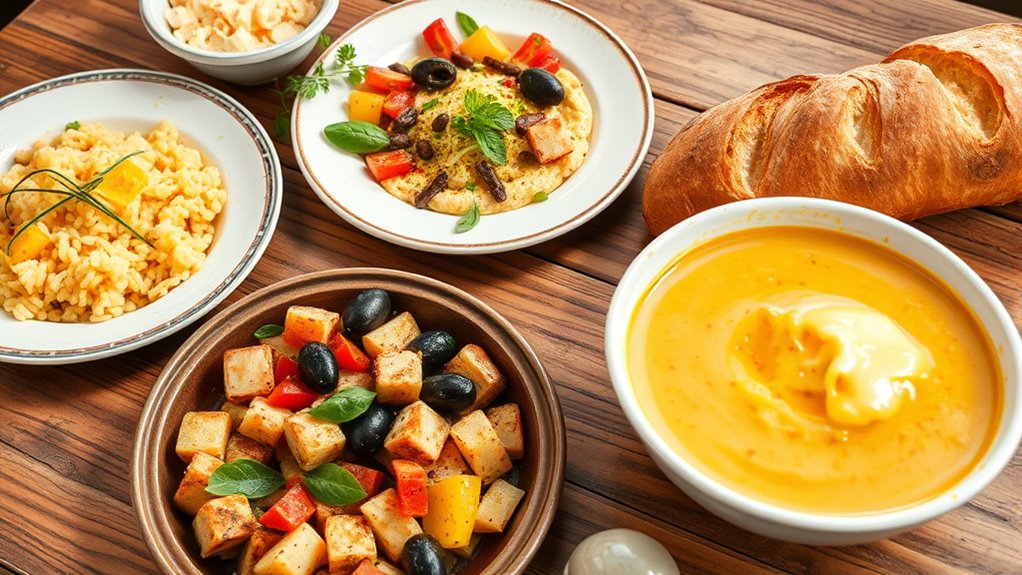 diverse regional european flavors