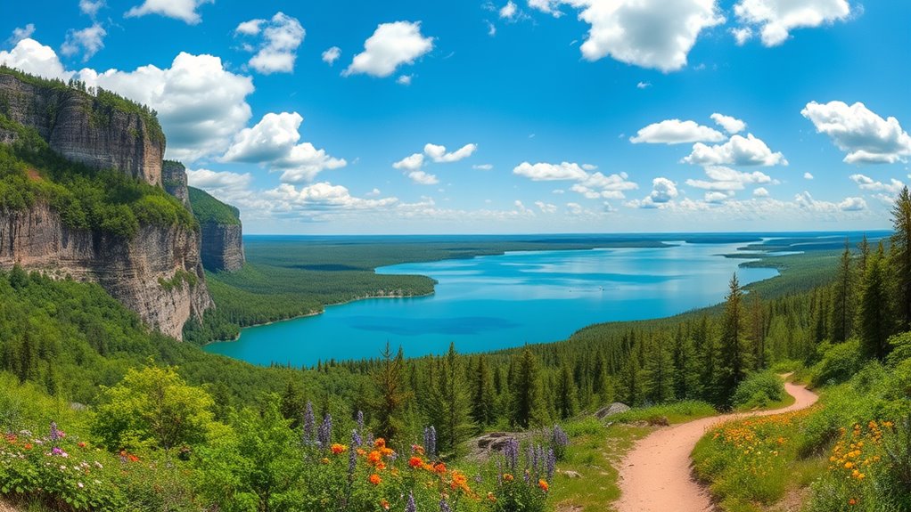 diverse scenic natural landscapes