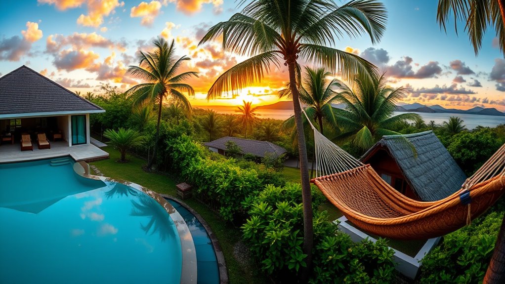 diverse st lucia stays