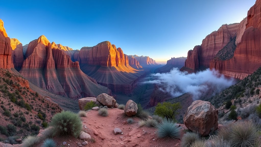 diverse utah park landscapes