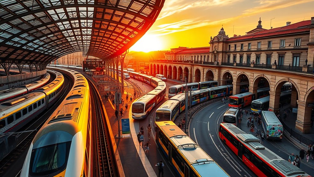 efficient spain transportation options