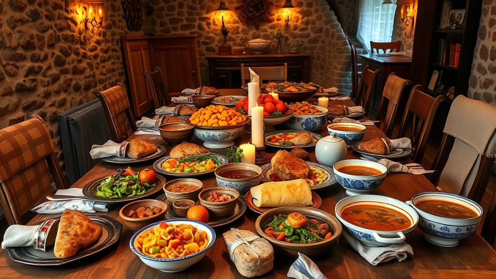 european formal dining sequence