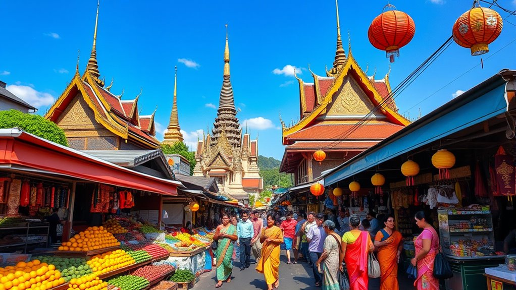 explore vibrant local markets