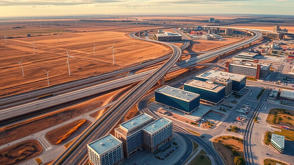 extensive city infrastructure and accommodations