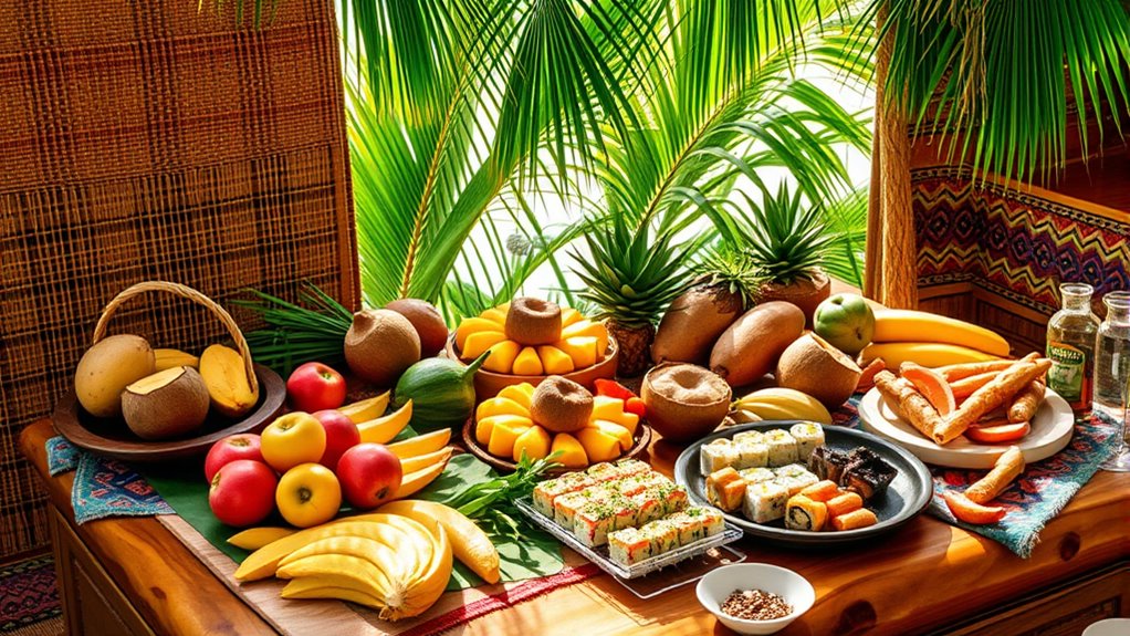 external influences enrich polynesian cuisine