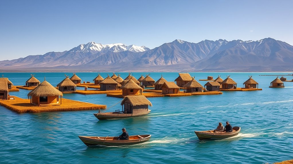 floating reed islands exploration