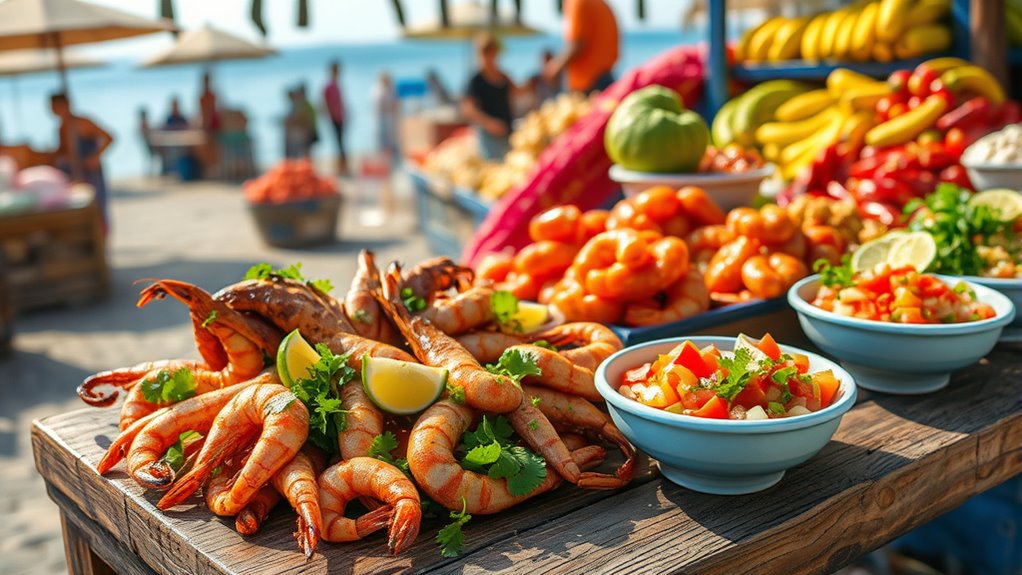 fresh flavorful coastal seafood