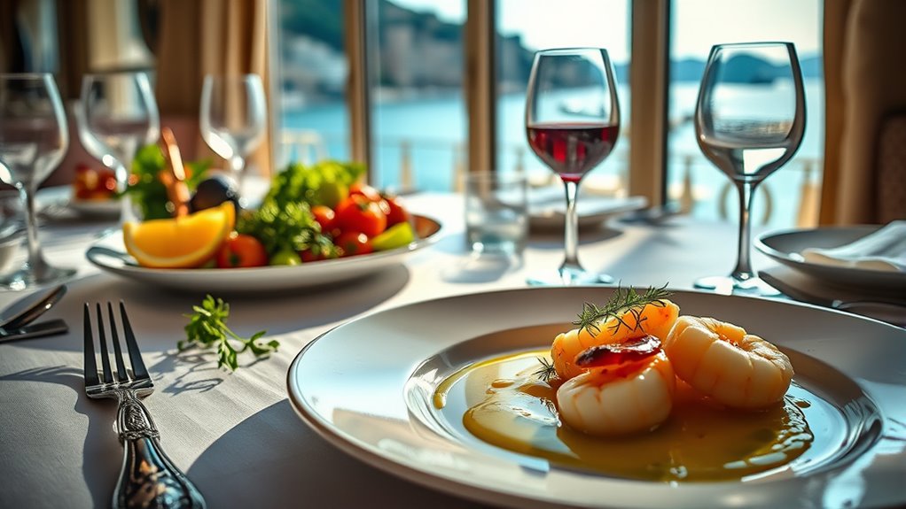 fresh mediterranean seafood flavors