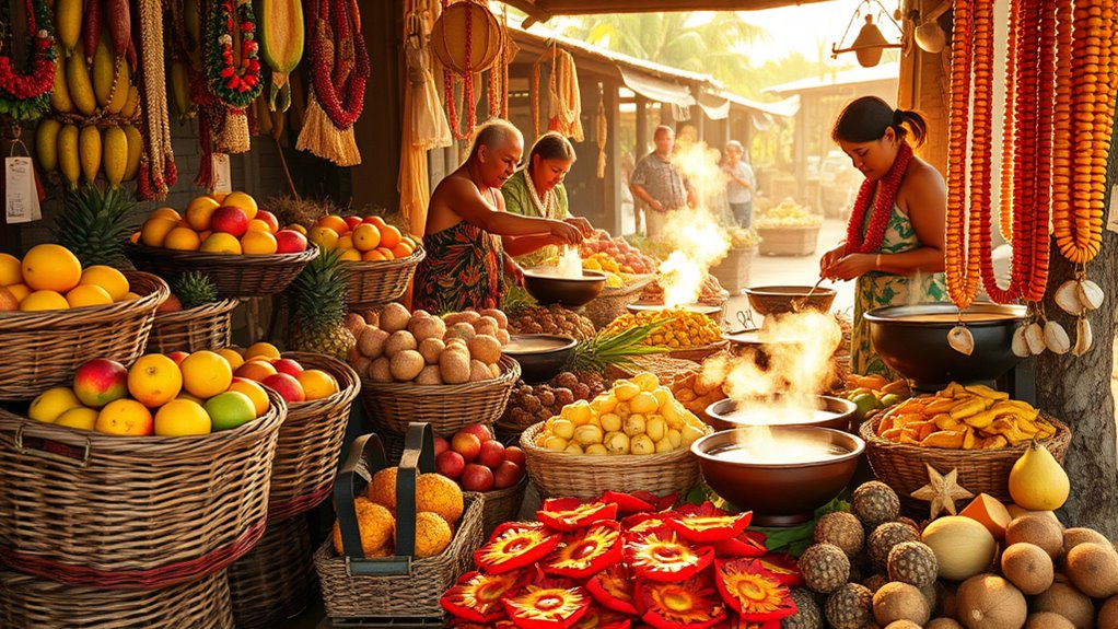 fresh tropical seafood flavors