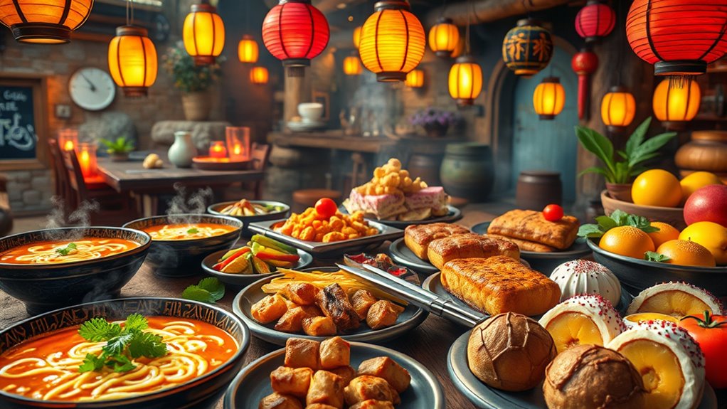 global culinary diversity showcased