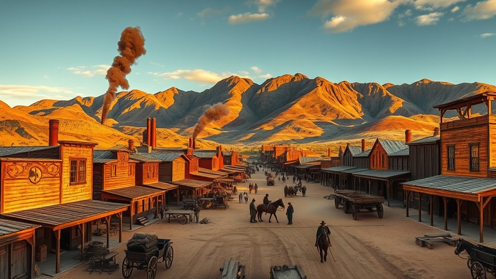 gold and silver rushes