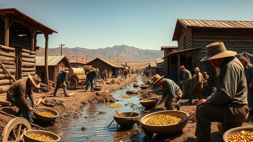 gold discovery spurred economic growth