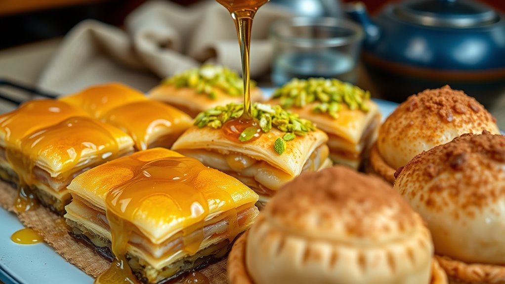 greek desserts with honey