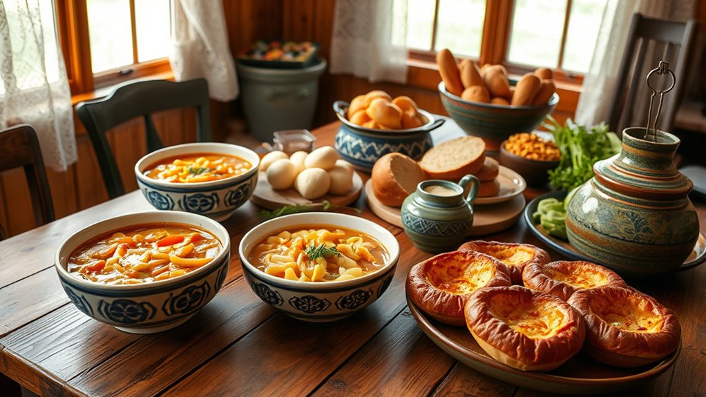 hearty homemade amish dishes