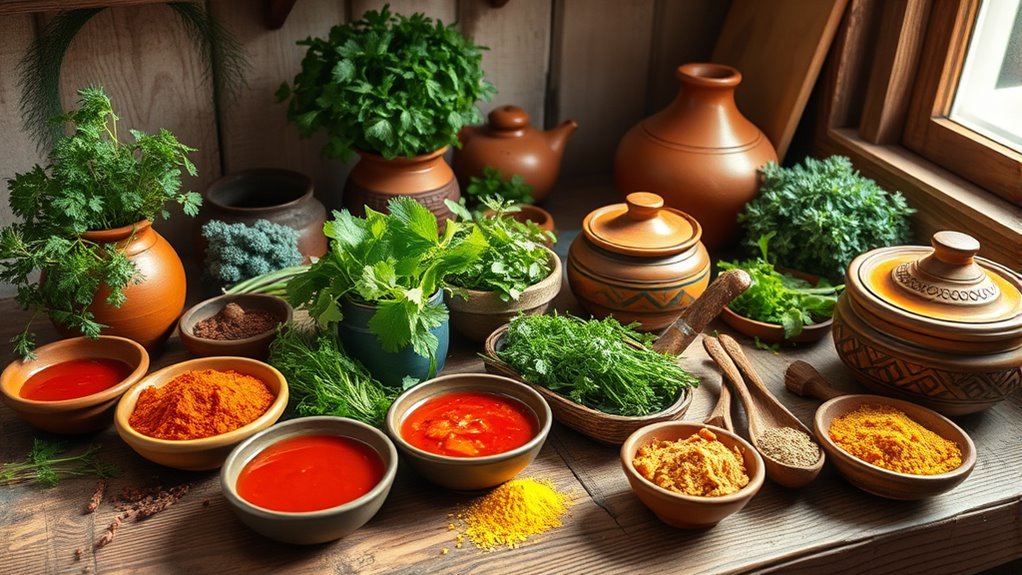 herbs spices sauces harmony