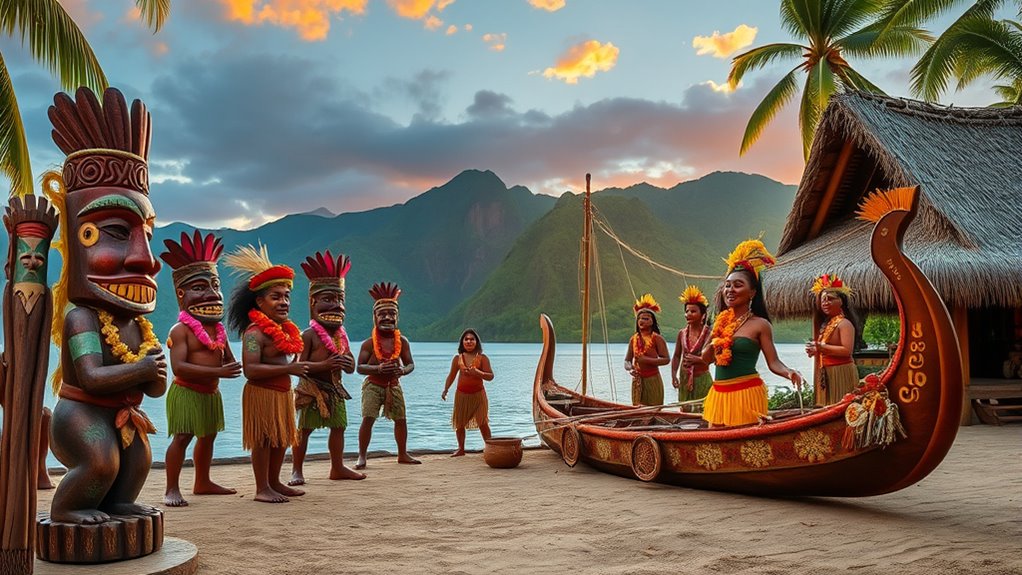 hierarchical polynesian social structures