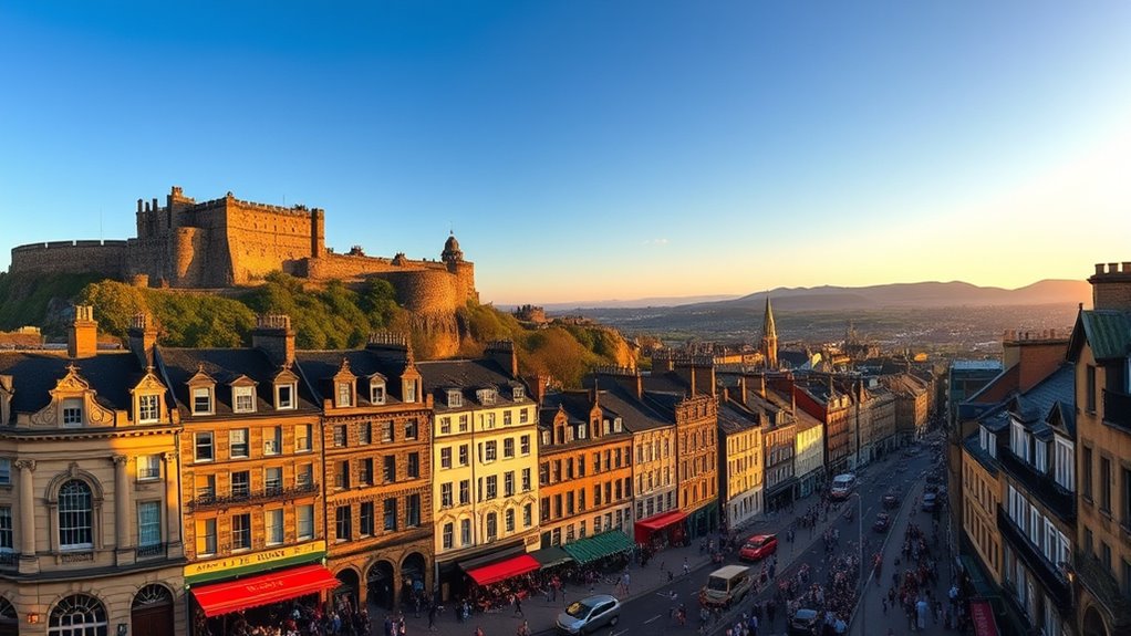 historic architecture and vibrant arts