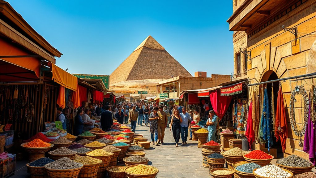 historic markets and ancient architecture