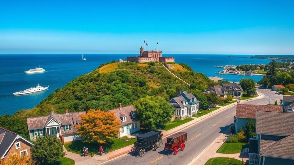 historic scenic island escape