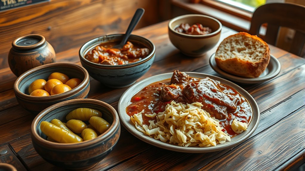 historical european culinary blending