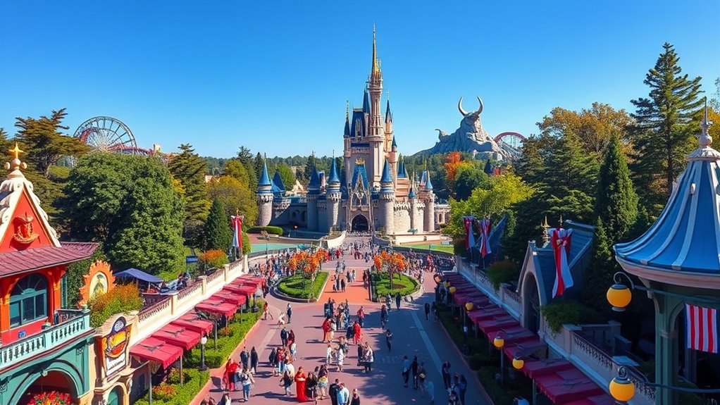 iconic theme parks and entertainment