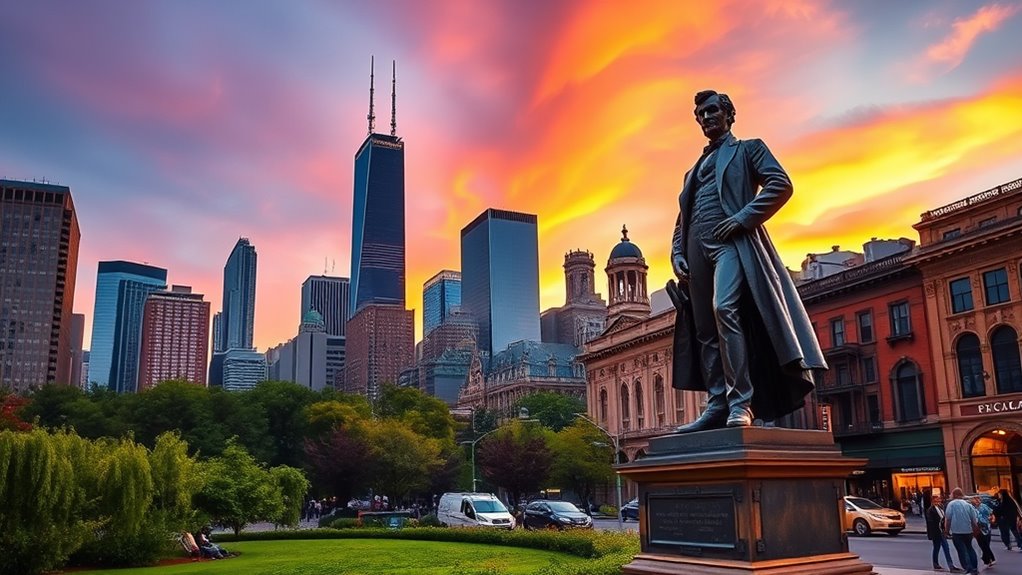 illinois historic global contributions