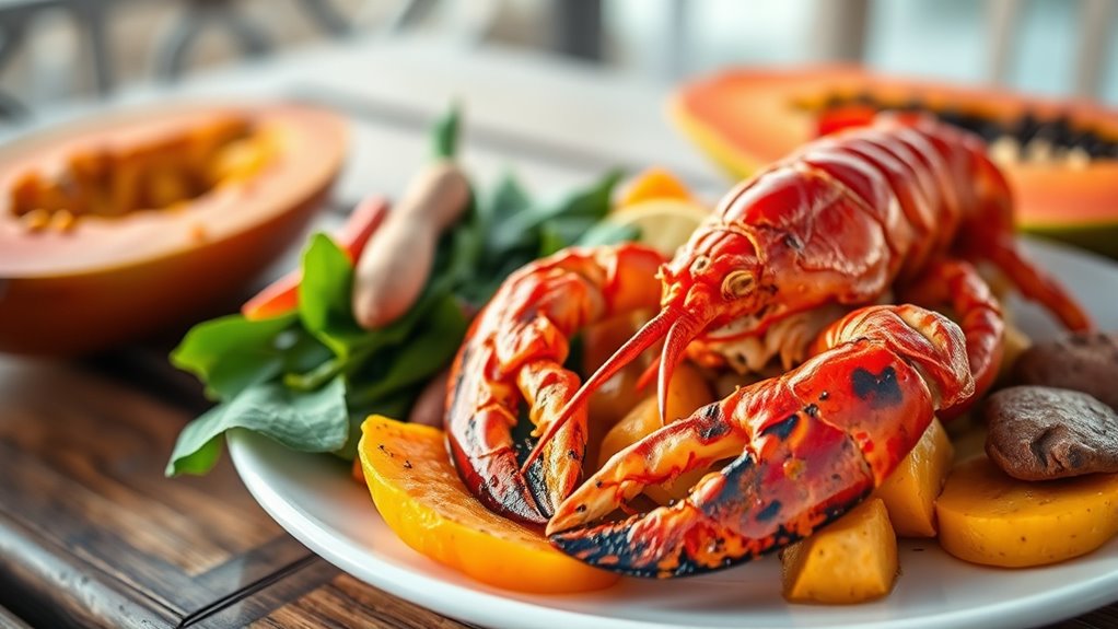 imported ingredients enrich bermudian cuisine