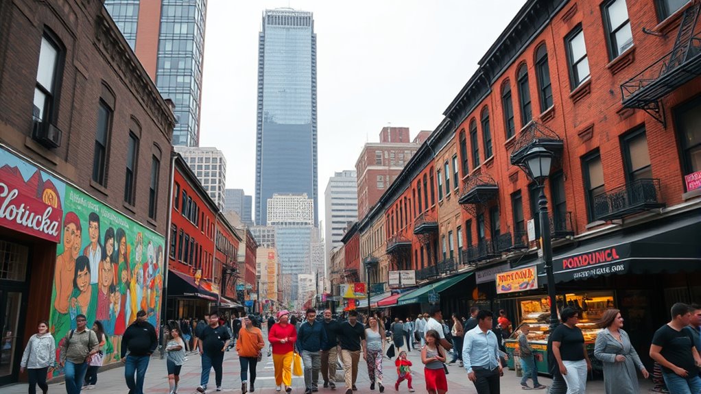 industrial growth and diverse communities