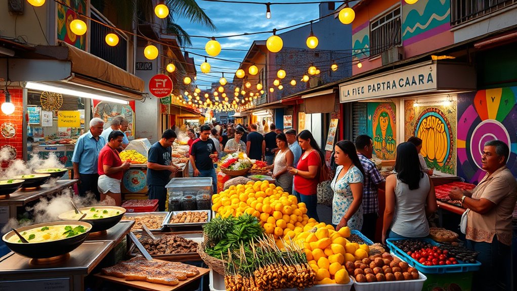 innovative south american street food