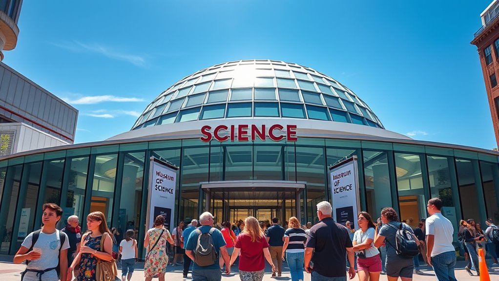 interactive science exhibits