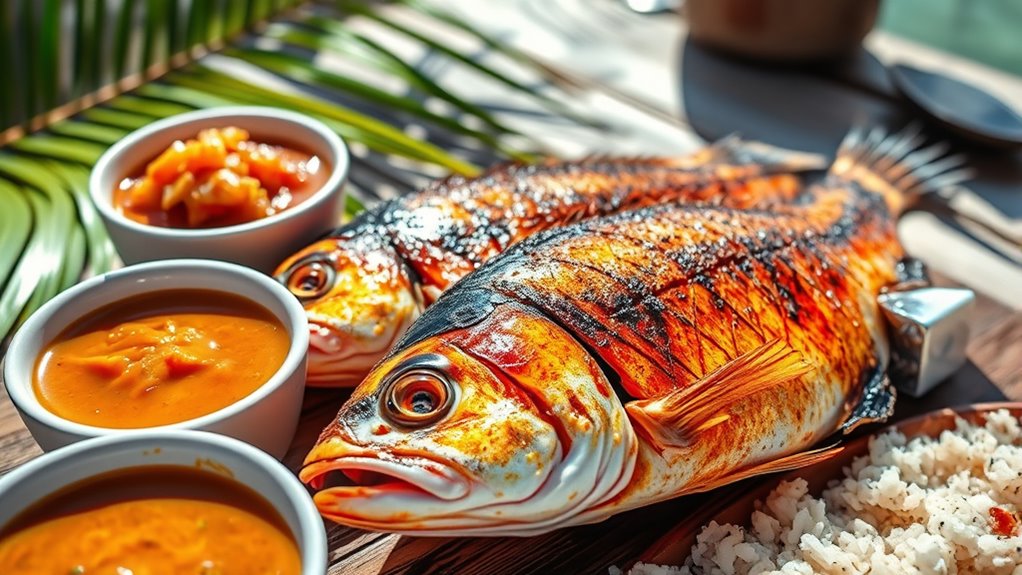 island based seafood staples