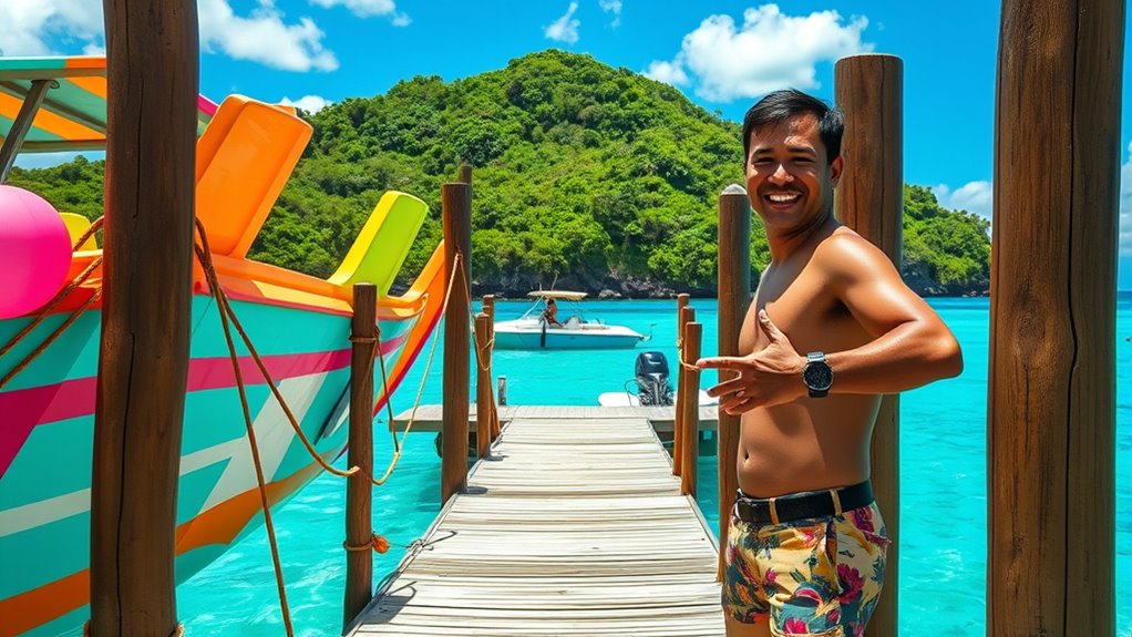 island hopping and local transit