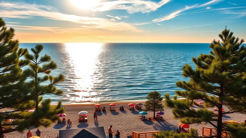 lakes beaches outdoor fun