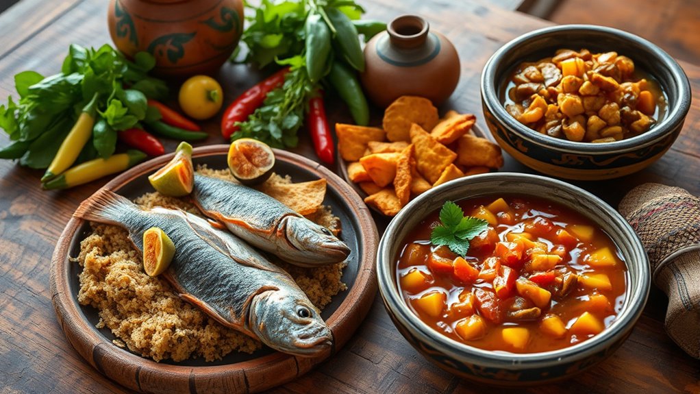 local ingredients showcase traditional flavors