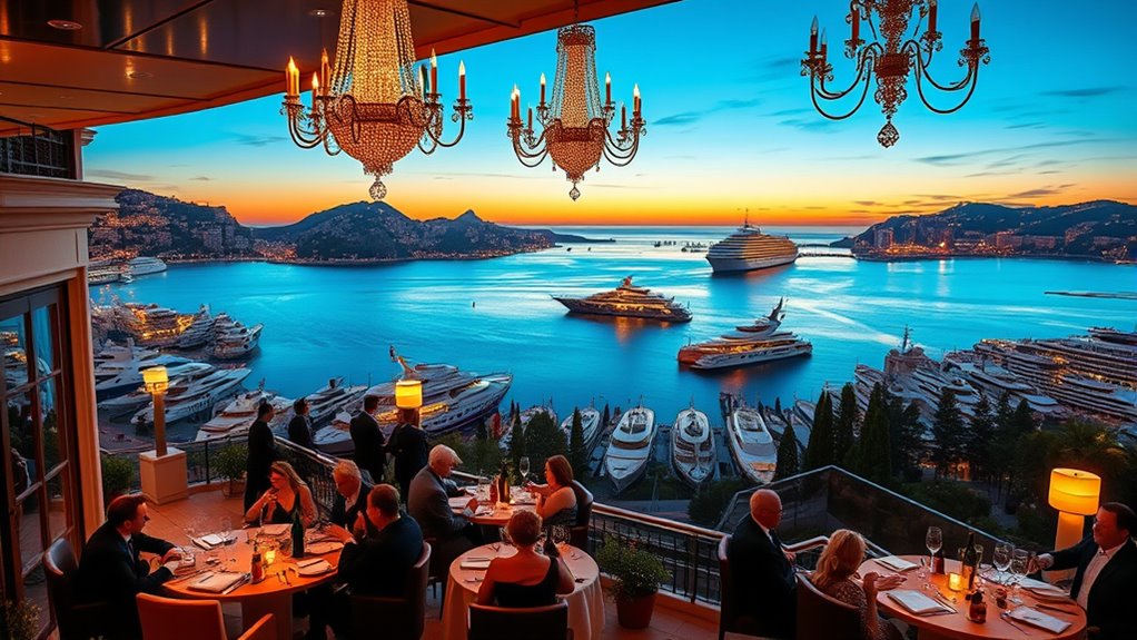 luxurious hotels and gourmet dining