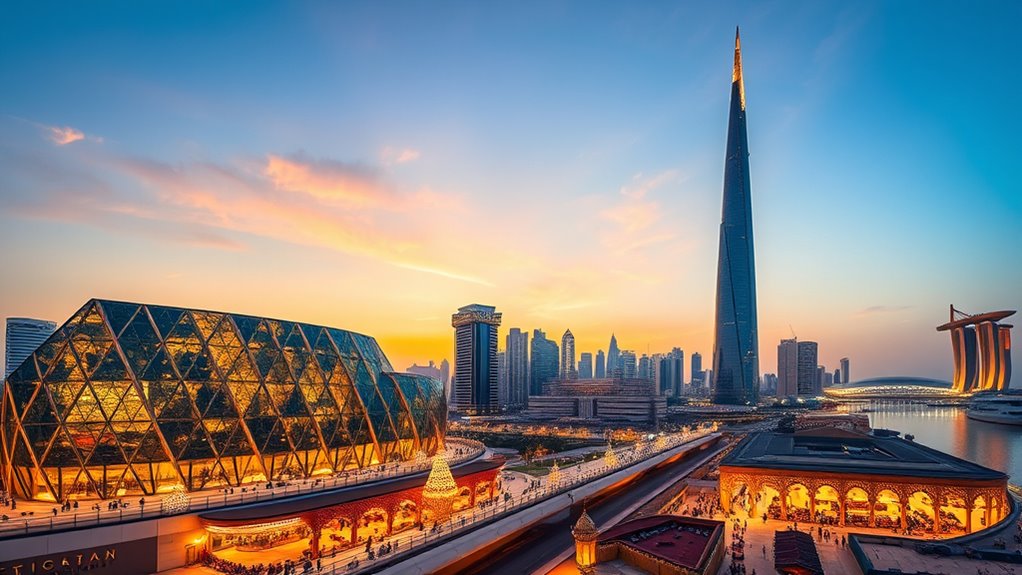 luxury architecture shopping sustainability